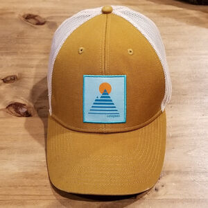 Cotopaxi Hat Cap Snapback Brown Patch One Size Trucker Mesh Back Adjustable